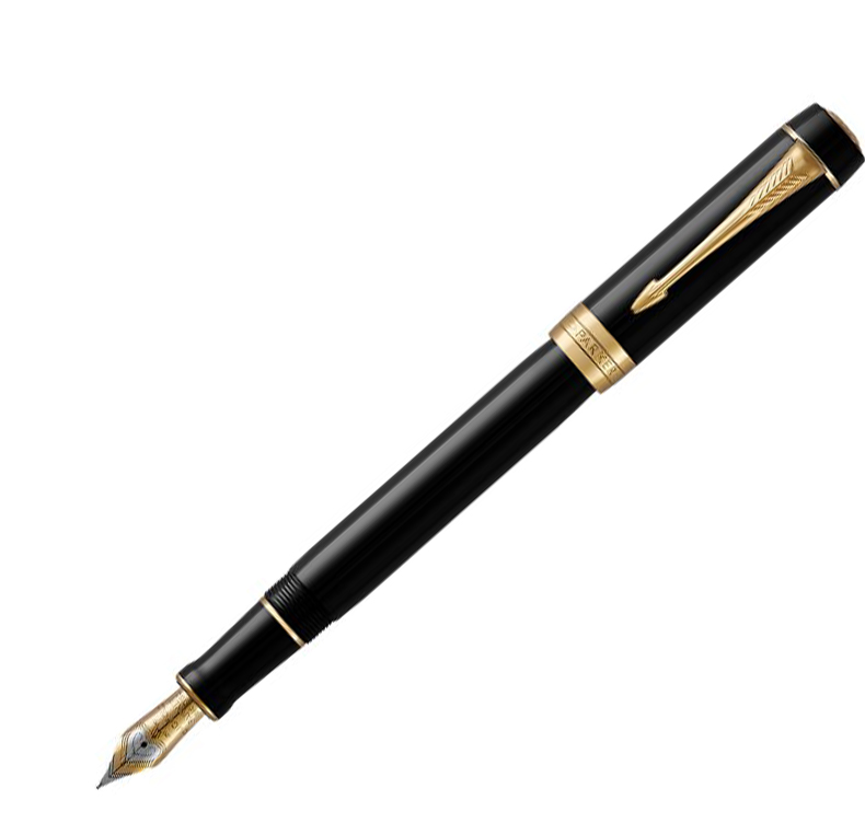 2015世纪纯黑金夹墨水笔-标准装 新款世纪纯黑金夹