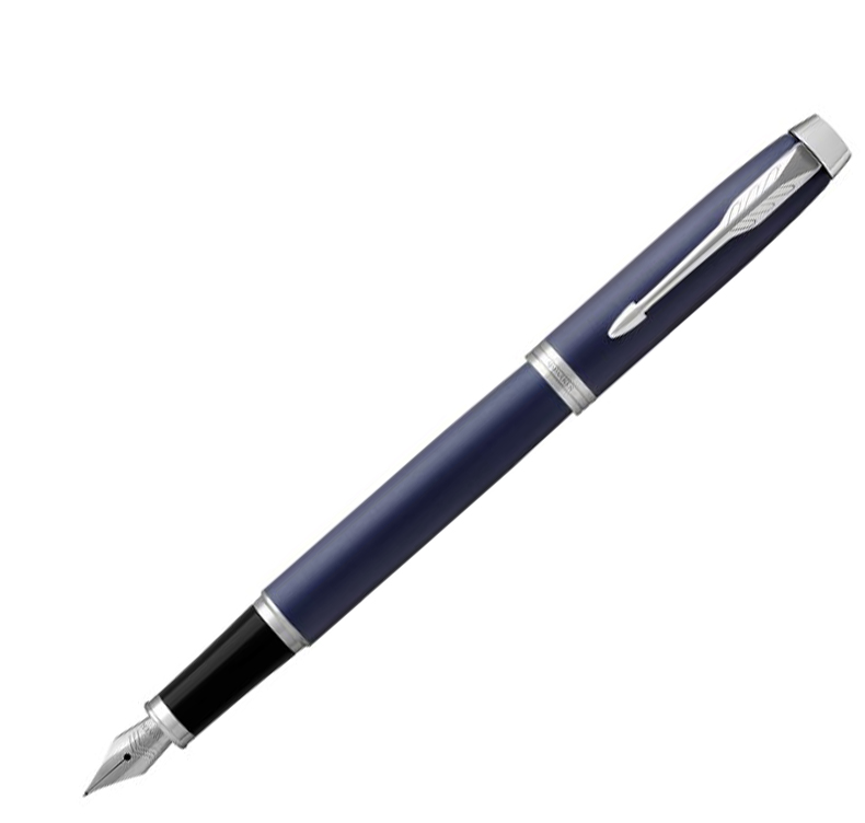 2015IM蓝色白夹墨水笔   新款IM蓝色白夹钢笔