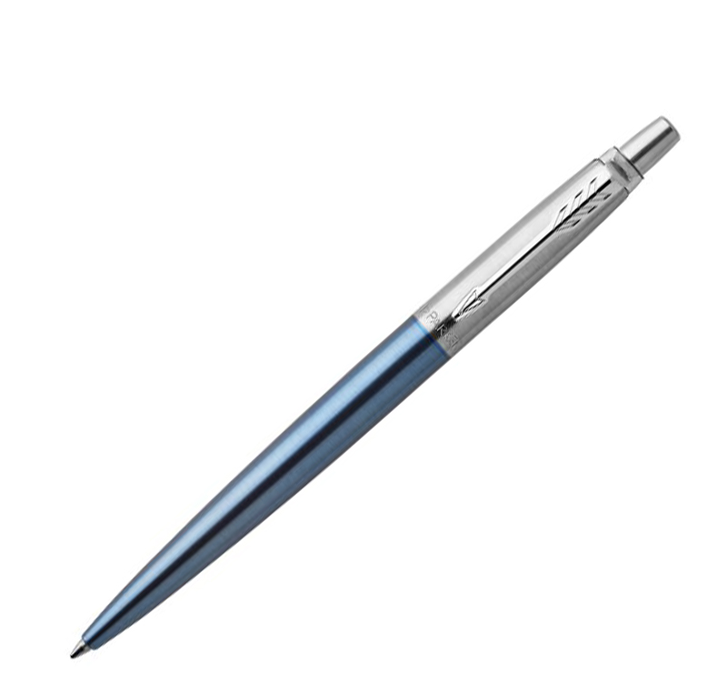 派克乔特滑铁卢蓝凝胶水笔 0.55mm 黑色墨水