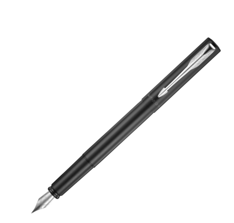 派克威雅XL经典黑白夹墨水笔